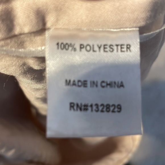 Spaghetti strap white top with seersucker tan gingham shorts XS - Picture 9 of 9